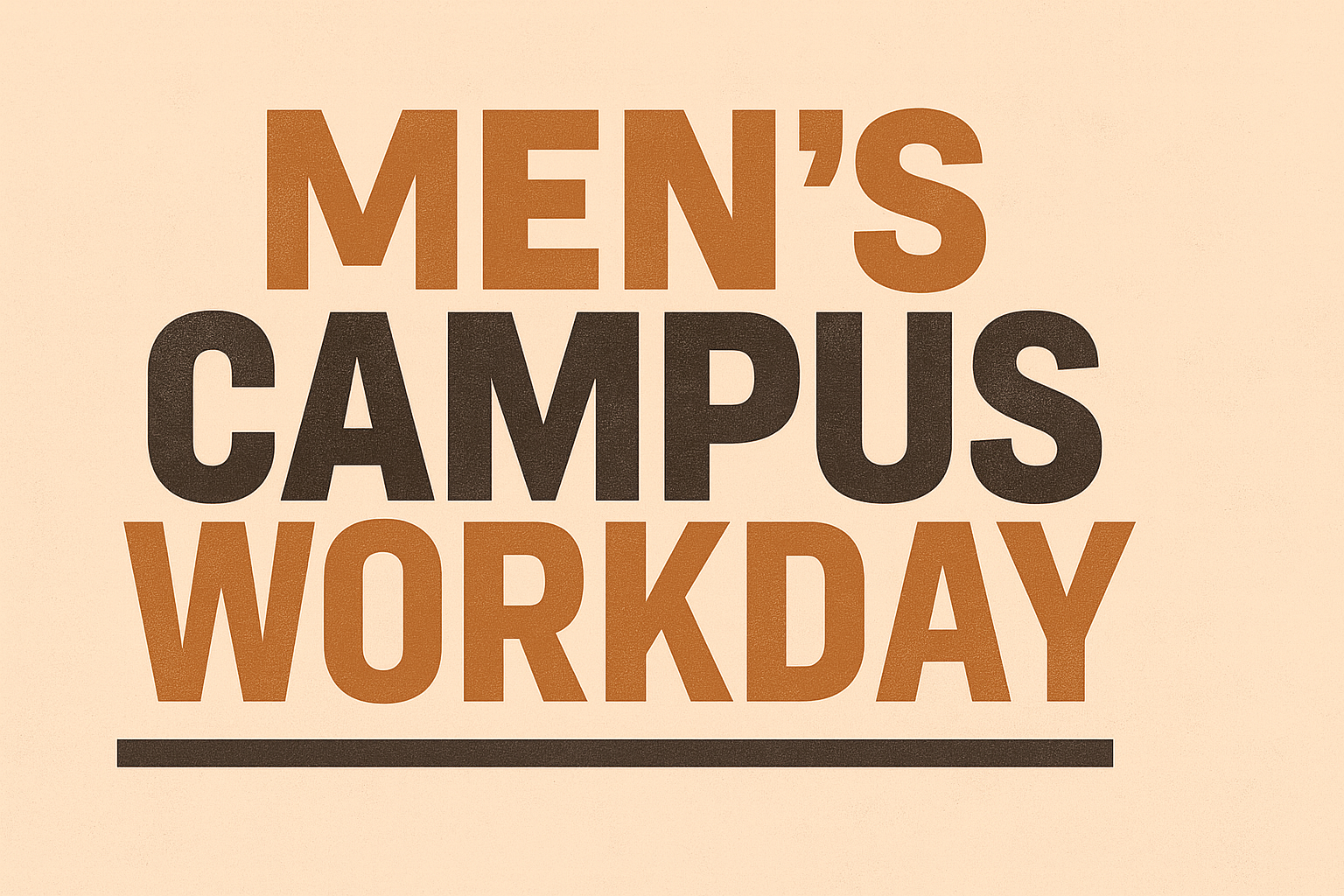 Mens work day